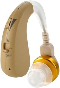 Rechargeable Digital Hearing Amplifier - Hearing Amplifiers Set with New Digital Technology - Almost Invisible BTE Design with Quick Recharge - Personal Sound Amplifier by MEDca