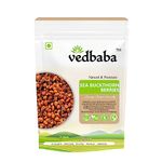 Ved Baba Sea Buckthorn Berries - 800 GM | Dry Sea Buckthorn Berries | Nourishes skin | Rich in fatty acids | Sea No added sugar | Quality Source of Vitamins and Phytonutrients