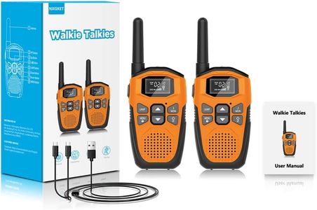 NXGKET Long Range Walkie Talkies, 2-Pack – Two-Way Radios
