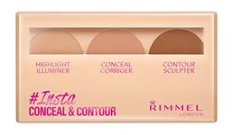 Rimmel London Insta Conceal & Contour Palette, Medium