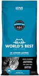 WORLD'S BEST CAT LITTER Multiple Cat Lotus Blossom Scented, 32-Pounds