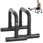 VEVOR Dip Bars, 500 lbs Weight Capacity, Heave Duty Dip Stand Station, Fitness Workout Dip Bar Station Stabilizer Parallette Push Up Stand, Parallel Bars for Strength Training Home Gym Office Outdoor