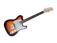 Indio Retro Classic Electric Guitar with Gig Bag-Sunburst