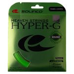 Solinco Hyper-G Round Tennis String, 17, Green