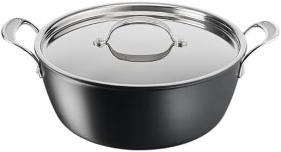 Jamie Oliver by Tefal Cooks Classic Induction Hard Anodised Big Batch Pan 30cm + Lid, H9125444