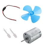 BIlinli Mini New Wind Micro Turbine Generator Charger DC 5V USB Output Power Motors