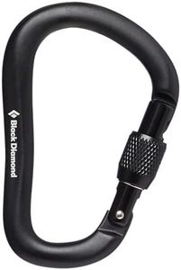 Black Diamond Rocklock Screwgate Carabiner - Black