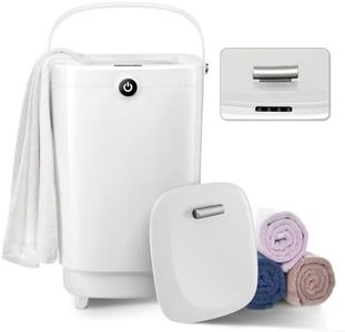 Towel Warmers for Bathroom Bucket, Luxury Large Spa Towel Hot Warmer Bucket Style-Hot Towels in 10 Minutes-Fits Up to Two 40"x70" Oversized Towels - Bathrobe, Towel, Blanket-White
