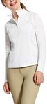 ARIAT Girls Sunstopper 2.0 Show Shirt Long Sleeve White