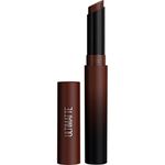 Maybelline Color Sensational Ultimatte Matte Lipstick, Non-Drying, Intense Color Pigment, More Coffee, Coffee Bean Brown, 0.06 oz