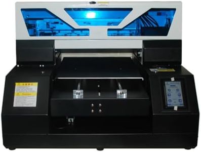 Furvveerr Stampante Inkjet Multifunzione Automatico Stampante A3 UV Flatbed A319 Colori Stampanti a Getto D’inchiostro e Laser per Bottiglie,PVC,Legno,Delle Custodia del Telefono Stampa