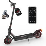 IScooter Electric Scooter, i9 Electric Scooter Adults, 8.5”Solid Tires, 30km Range, 3 Speed Mode, Foldable Electric Scooters with APP, Double Braking System for Adults and Teens