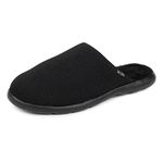 Isotoner Mens Iso-Flex Textured Mule Slipper