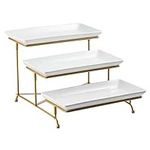 LAUCHUH 3 Tier Serving Stand with P