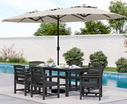 SERWALL 8-Piece Patio Dining Sets w