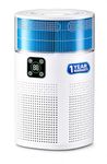Docoss 2 in 1 Air Purifier & Humidifier for Home & Office with Digital Display, H13 Truehepa Filter Air Purifier for Bedroom & Removes 99.99% Pollutants, Allergens, Pet Danger & Dust