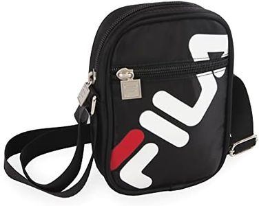 Fila Clarita, Bolso de Hombro Unisex Adulto, Black, Talla de un Talla