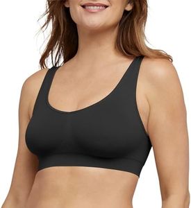 Bali womens Bali One Smooth U Bralette Bras, Black, 3X-Large US