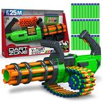 Dart Zone Adventure Force V-Twin Motorized Gatling Belt Dart Blaster
