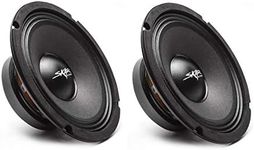 (2) Skar Audio FSX8-8 350-Watt 8-Inch 8 Ohm MID-Range Loudspeakers - 2 Speakers