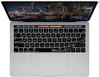 KB Covers Arabic QWERTY ISO Keyboard Cover for MacBook Pro with Touch Bar (Late 2016) 19101