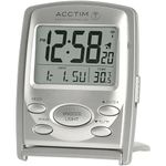 Acctim 71707 Vista MSF Radio Controlled Multi Function LCD Travel Alarm Clock