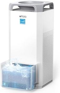 Afloia Humidifier for Bedroom Large Room - Mist Free Evaporative 2 in 1 Humidifier and Air Purifier in One Combo for Home up to 3000ft² with Top Fill 5L Tank/Humidity&Air Quality Sensor/2-24H Timer