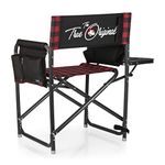 Mickey Mouse - Outdoor Directors Folding Chair, (Red & Black Buffalo Plaid Pattern)