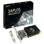 SAPLOS GT 610 2GB Video Card, DDR3 64 bit, HDMI, VGA, Low Profile Graphics Card, PCI Express x16, Low Power, DirectX 11