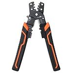 VANJOIN Wire Stripper Crimper, Wire Crimping Tool with Wire Strippers Cutter, Professional Crimper for Insulated Terminals Wire Connectors, Stripping Wire for AWG 16-22 Crimping for AWG 22-10