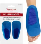 Envelop Gel Insoles for Women, Men & Kids - 3/4 Arch Support Insoles for Plantar Fasciitis - Orthotic Shoe Insoles for Flat Feet, Over-Pronation, Tendonitis, Running and Basketball - Foot Pain Relief