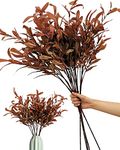 Snail Garden 5Pcs Artificial Olive Leaves, 37" Long Stems Silk Artificial Olive Branches,Artificial Plant Eucalyptus Stems for Home Tall Vase Indoor Outdoor Table Centerpiece Fireplace Decor