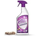 Carpet Moth Killer Spray 1L - Safe, Non-Staining & Long-Lasting Protection | HSE Approved, Odourless Formula for Home Safety | Targets Full Moth Lifecycle on Rugs, Carpets, Textiles & Upholstery