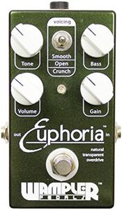 Wampler Pedals Euphoria Overdrive Effects Pedal