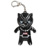 Lip Smacker Marvel Collection, Black Panther Flavoured Lip Balm for Kids with Keychain, Moisturizing and Refreshing, Single Blister Pack