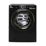 Hoover H-WASH 300 LITE H3W492DABB4/1-80 9kg Freestanding Washing Machine with 1400 rpm - Black - B Rated