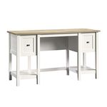 Sauder 418072 Cottage Road Desk, L: 53.94" x W: 19.45" x H: 29.76", Soft White finish