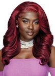 Outre Synthetic Perfect Hairline Hd Lace Front Wig - Swoop 2 (Color:1 JET BLACK)