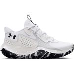 Under Armour Jet 23 3026634 Basketball Shoes White, 101 White Halo Grey Black, 44.5 EU