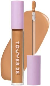 Tower 28 Beauty Swipe Serum Concealer - Hydrating Buildable Medium-Coverage Concealer with Skincare Benefits for Sensitive Skin - Shade 13 PLAYA, Tan with Warm Undertones, 0.22 Fl Oz