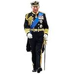 King Charles Cut Out Lifesize – King Charles Coronation Decoration - Premium Cardboard Cutout With Easel Stand