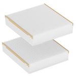 201 Replacement Filter MERV 13 Compatible with Aprilaire 2200, 2250, Space Gard 2200 Whole House Air Cleaner Purifiers and Lennox PMAC-20C (Lennox X0445), MERV-13 Air Filter, 2-Pack