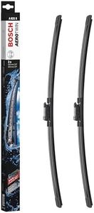 Bosch Wiper Blade Aerotwin A821S, Length: 600mm/600mm – Set of Front Wiper Blades - Only for Left-Hand Drive (EU)