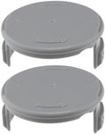 EMSea Pack of 2 Grass Trimmer Spool Cap Trimmer Spool Cap Cover AC14HCA Covers Replacement Compatible with Ryobi One+ AC14RL3A