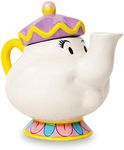 Ukonic Disney Beauty and the Beast Mrs. Potts Sculpted Ceramic Teapot Replica | Tea Party Set