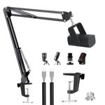 Mic Arm for Rode NT-USB - Microphone Stand Compatible with Rode NT USB/USB+/USB Mini/XCM-50 Condenser Microphone, Mic Boom Arm with Cable Sleeve by YOUSHARES
