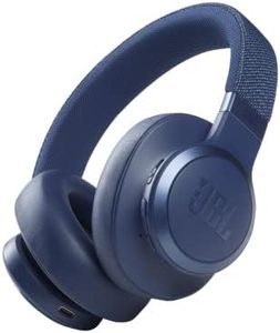 JBL Live 660 Wireless Noise Cancelling Over-Ear Headphones, Blue