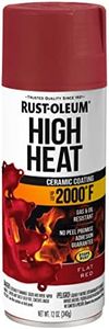 Rust-Oleum 248908 Automotive High Heat Spray Paint, 12 Ounce, Flat Red, 12 Ounce