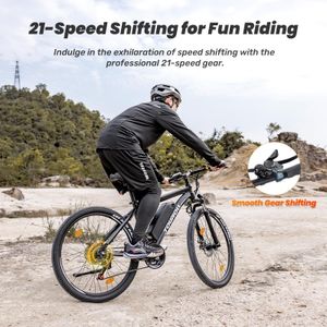 Touroll U1 Electric Mountain Bike 26" – Lightweight, Powerful E-Bike