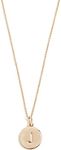 kate spade new york womens female "Kate Spade Pendants" "J" Pendant Necklace, 18"